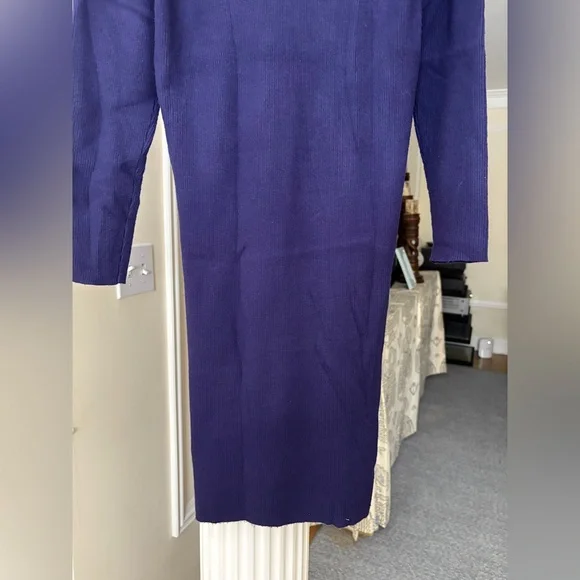 Stitchdrop Ribbed Turtleneck Sweater Dress - NWOT - Picture 15 of 17